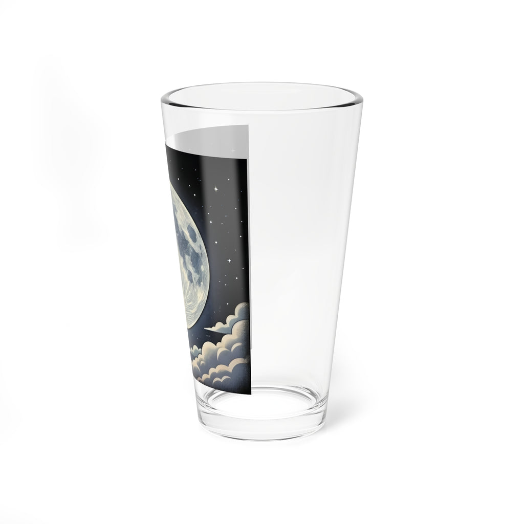 Static Moon | 16 oz Glass