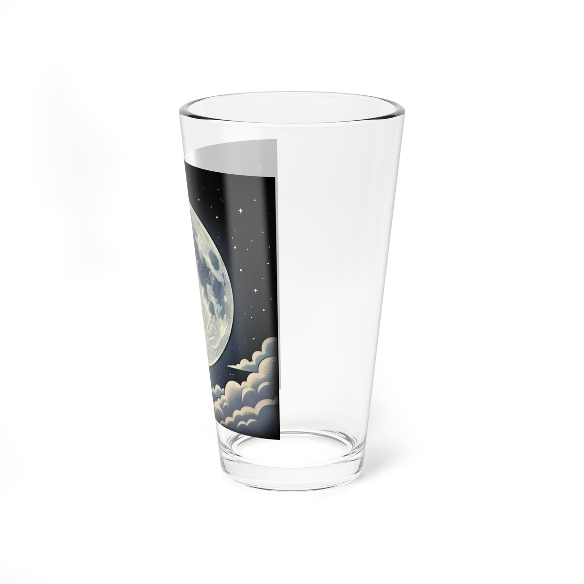 Static Moon | 16 oz Glass