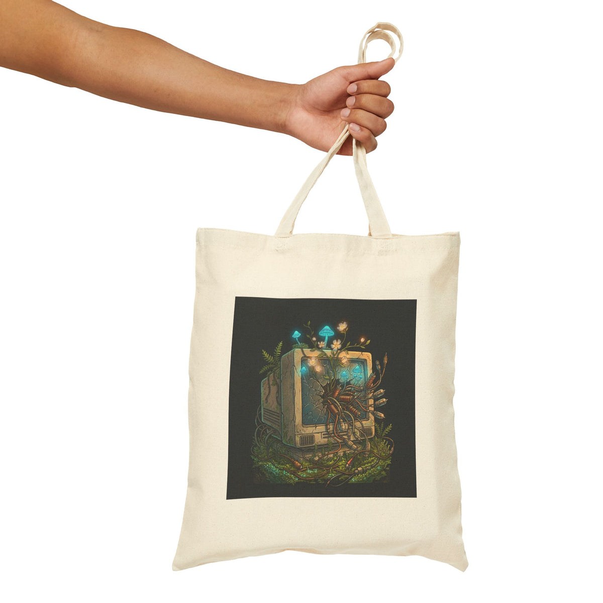Filament Bloom | Canvas Tote Bag