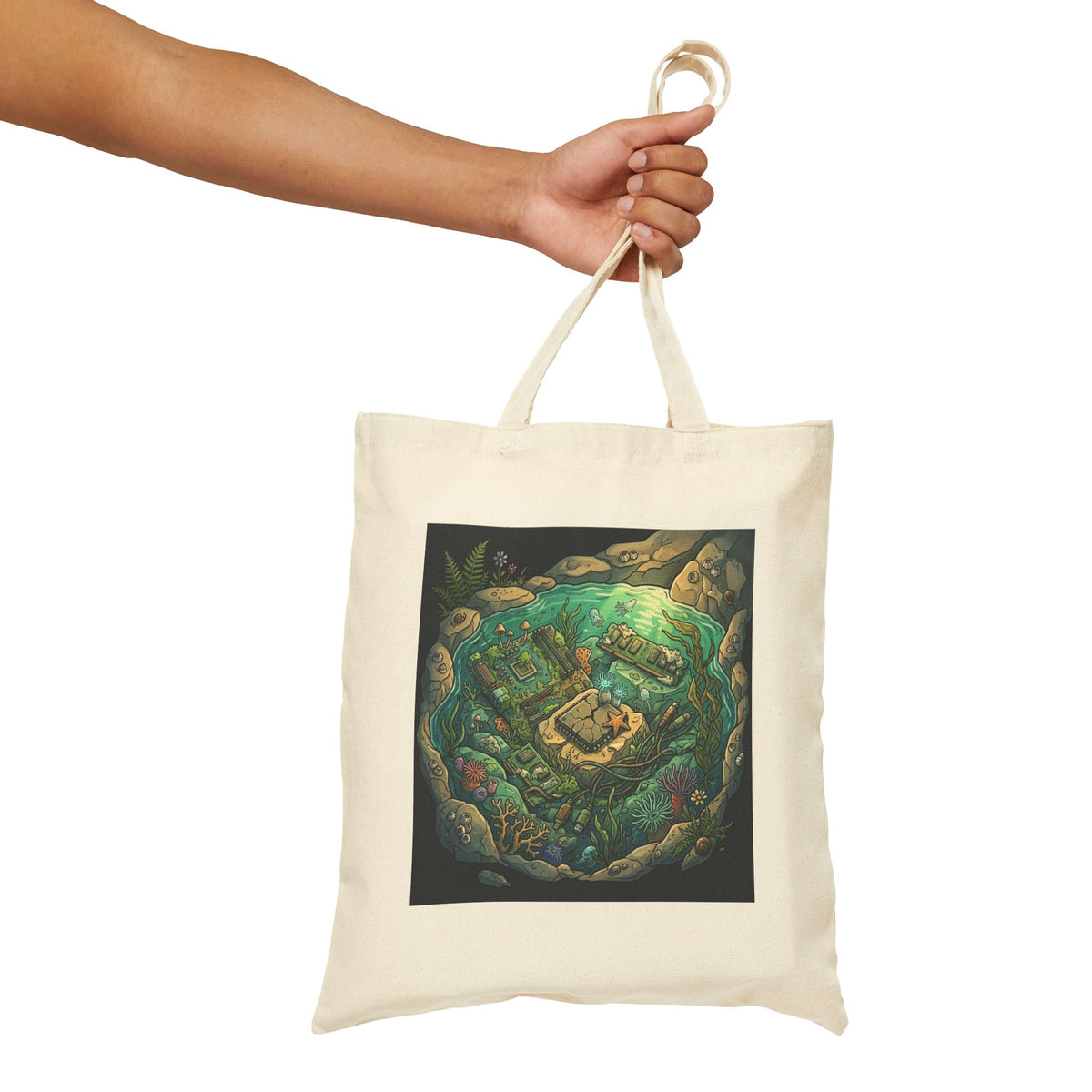 Cotton Canvas Tote Bag