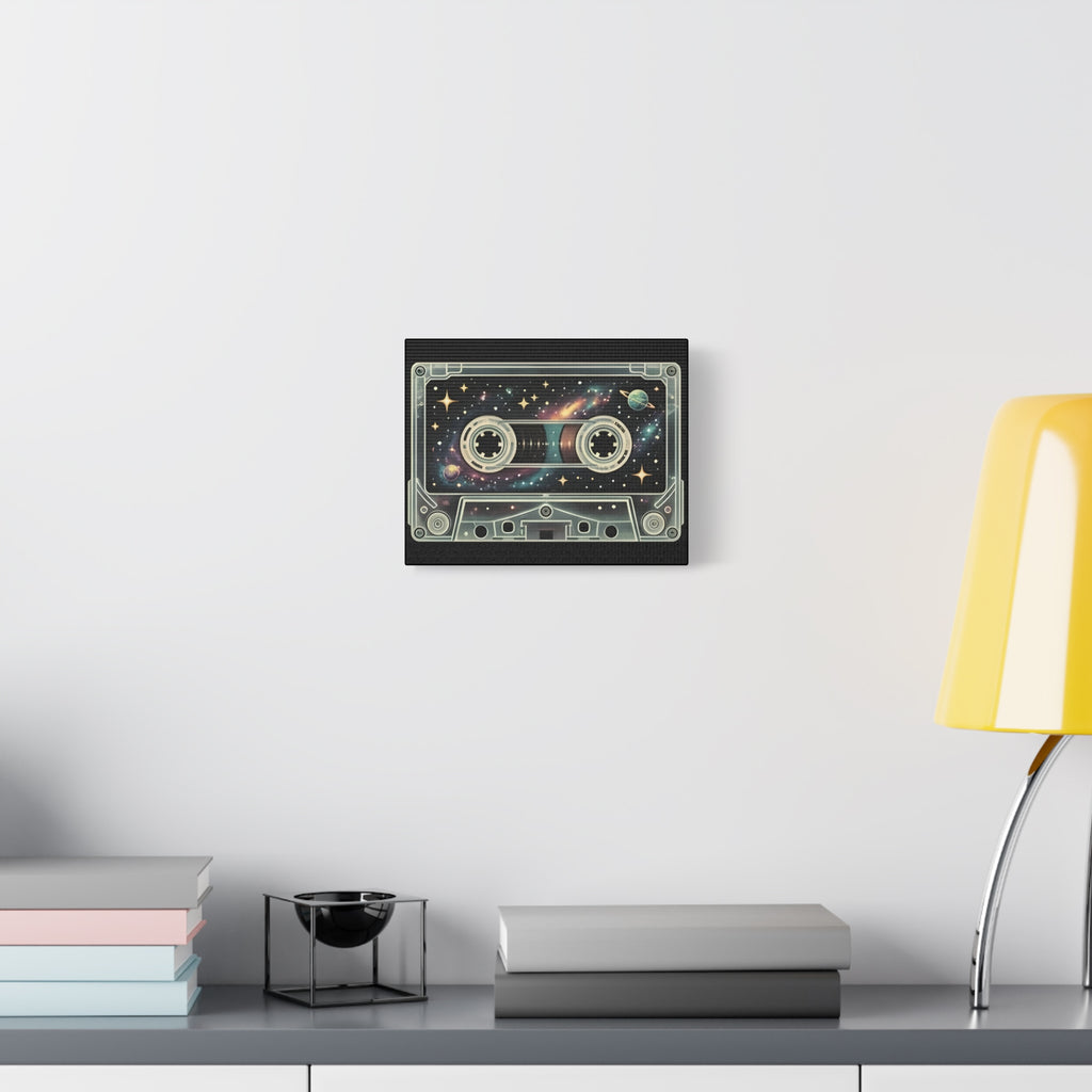 Galaxy Cassette Tape | Matte Canvas