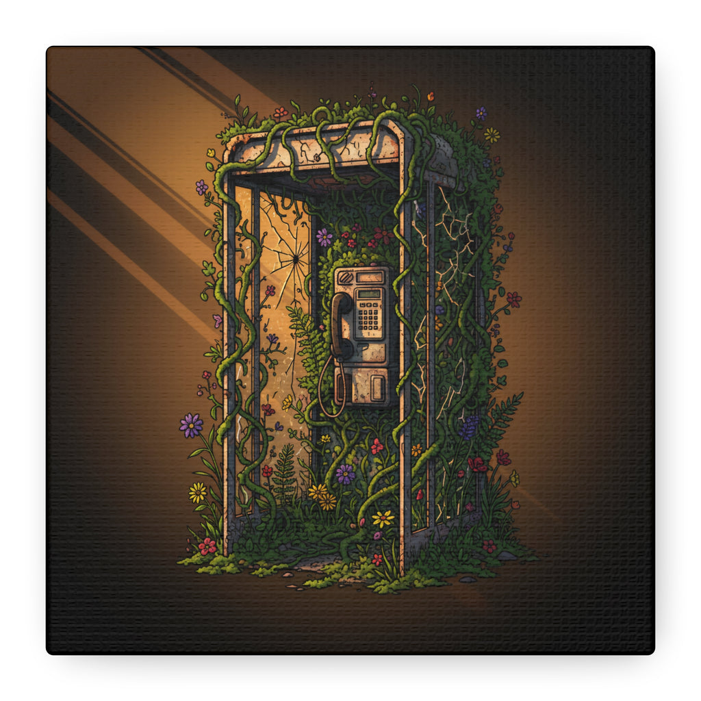 Overgrown Signal | Matte Canvas