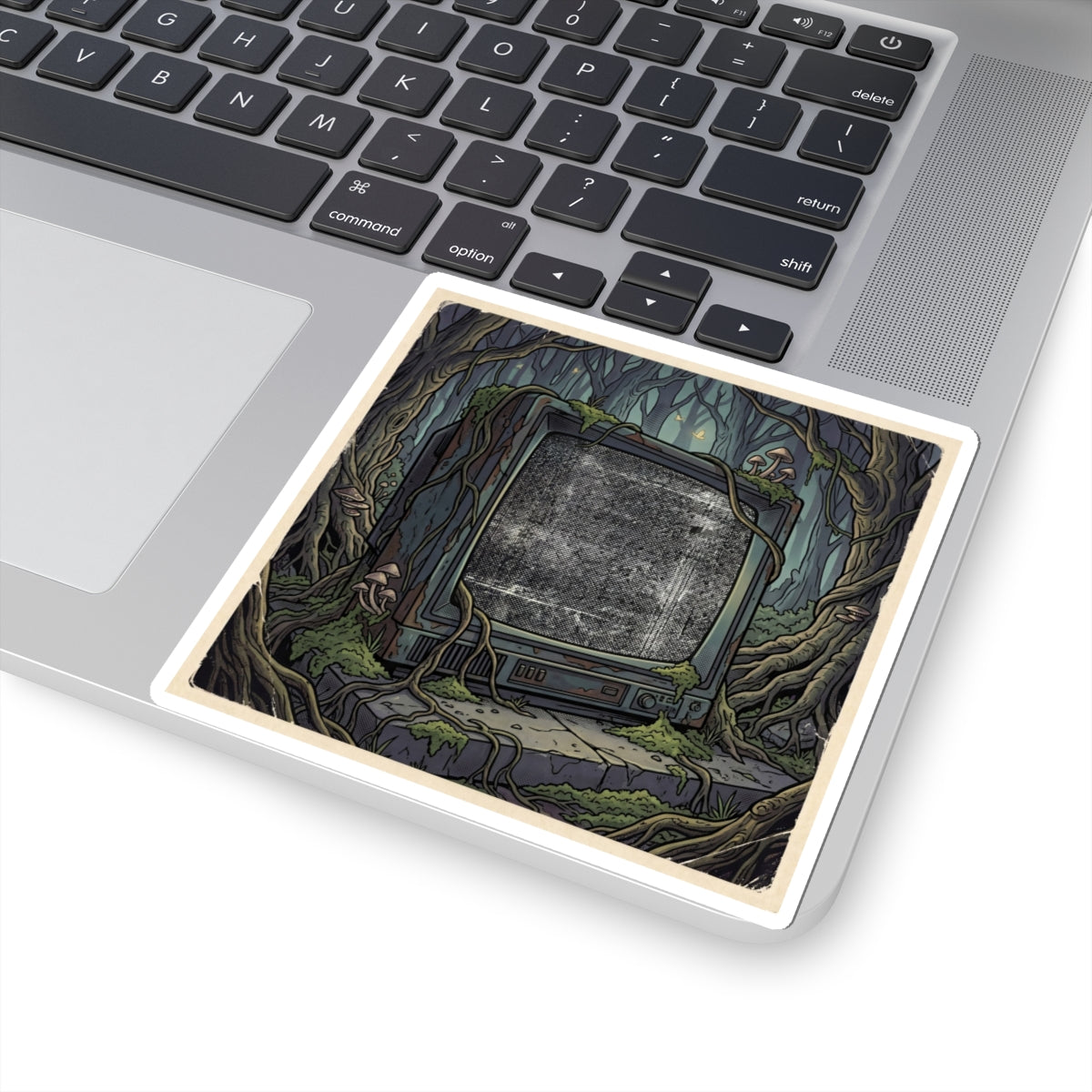 Forest Static | Kiss-Cut Sticker