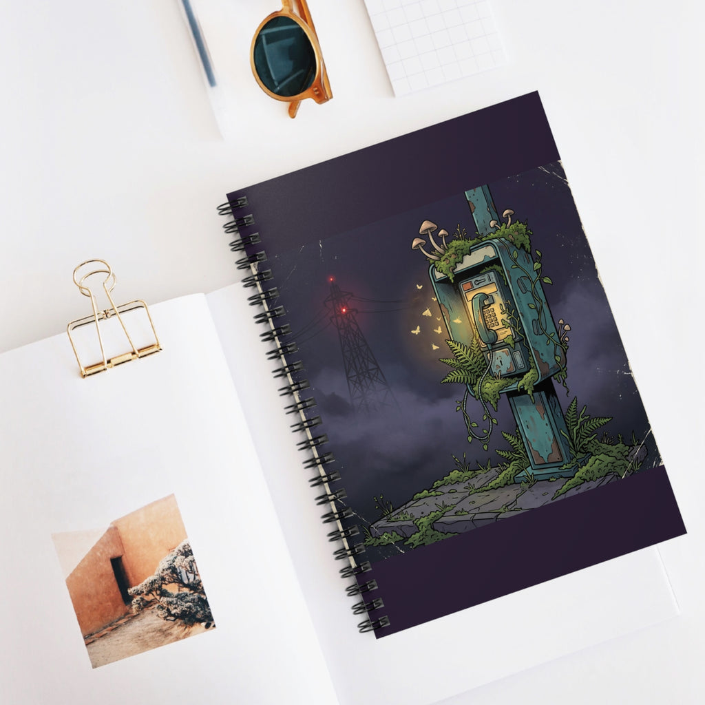 Midnight Dial | Spiral Bound Notebook