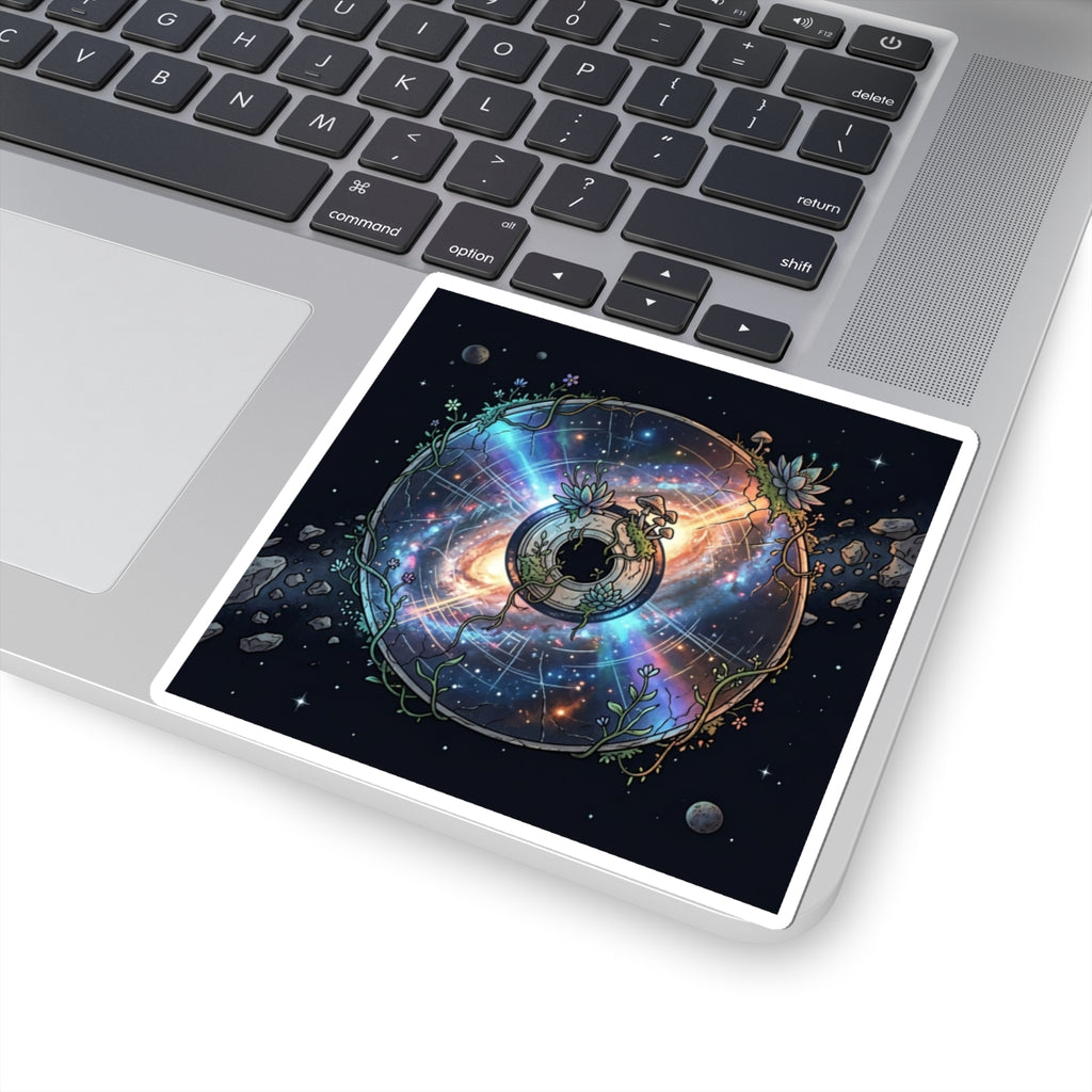 Celestial Disc | Kiss-Cut Sticker