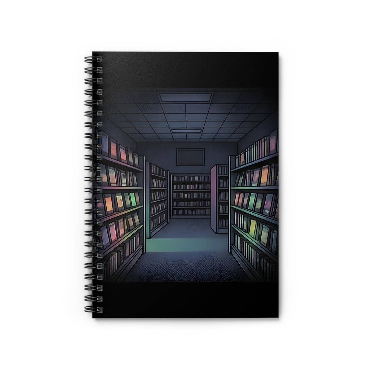 Video Rental Store | Spiral Bound Notebook