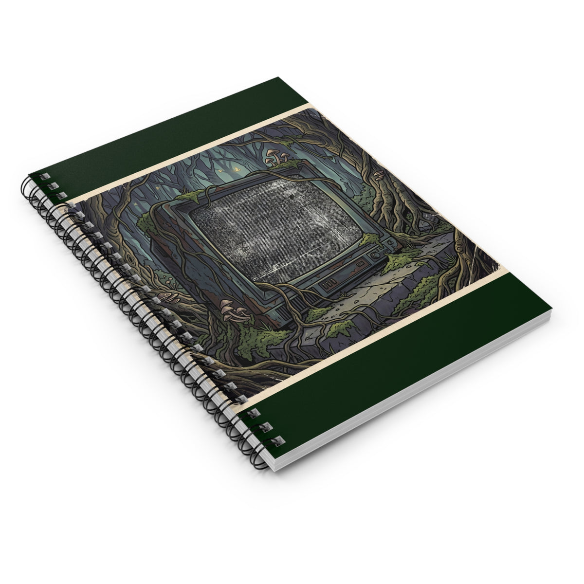 Static Forest | Spiral Bound Notebook