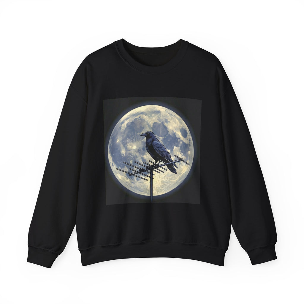 Crow on Antenna | Crewneck Sweatshirt