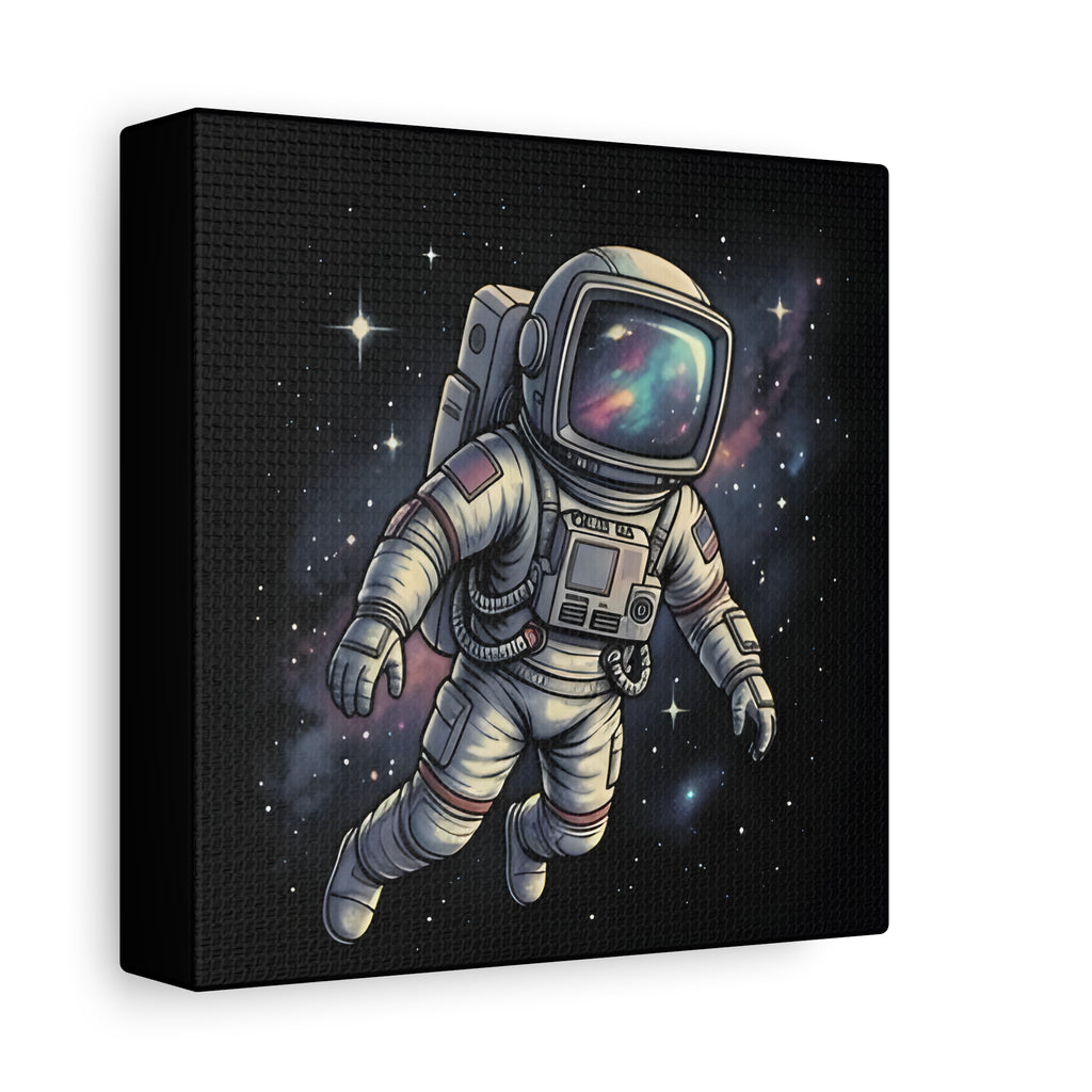 Floating Astronaut | Matte Canvas