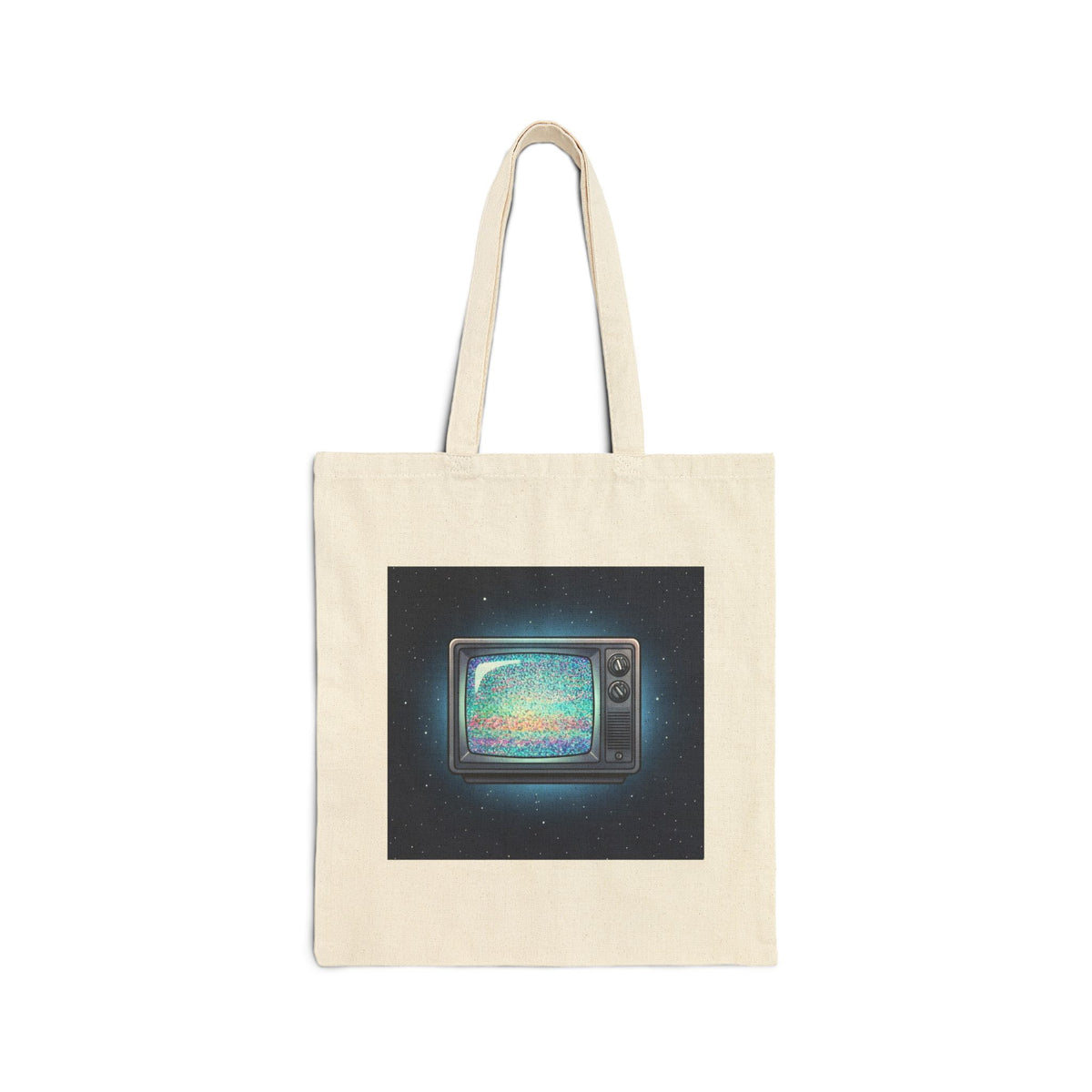Deep Space Static | Canvas Tote Bag