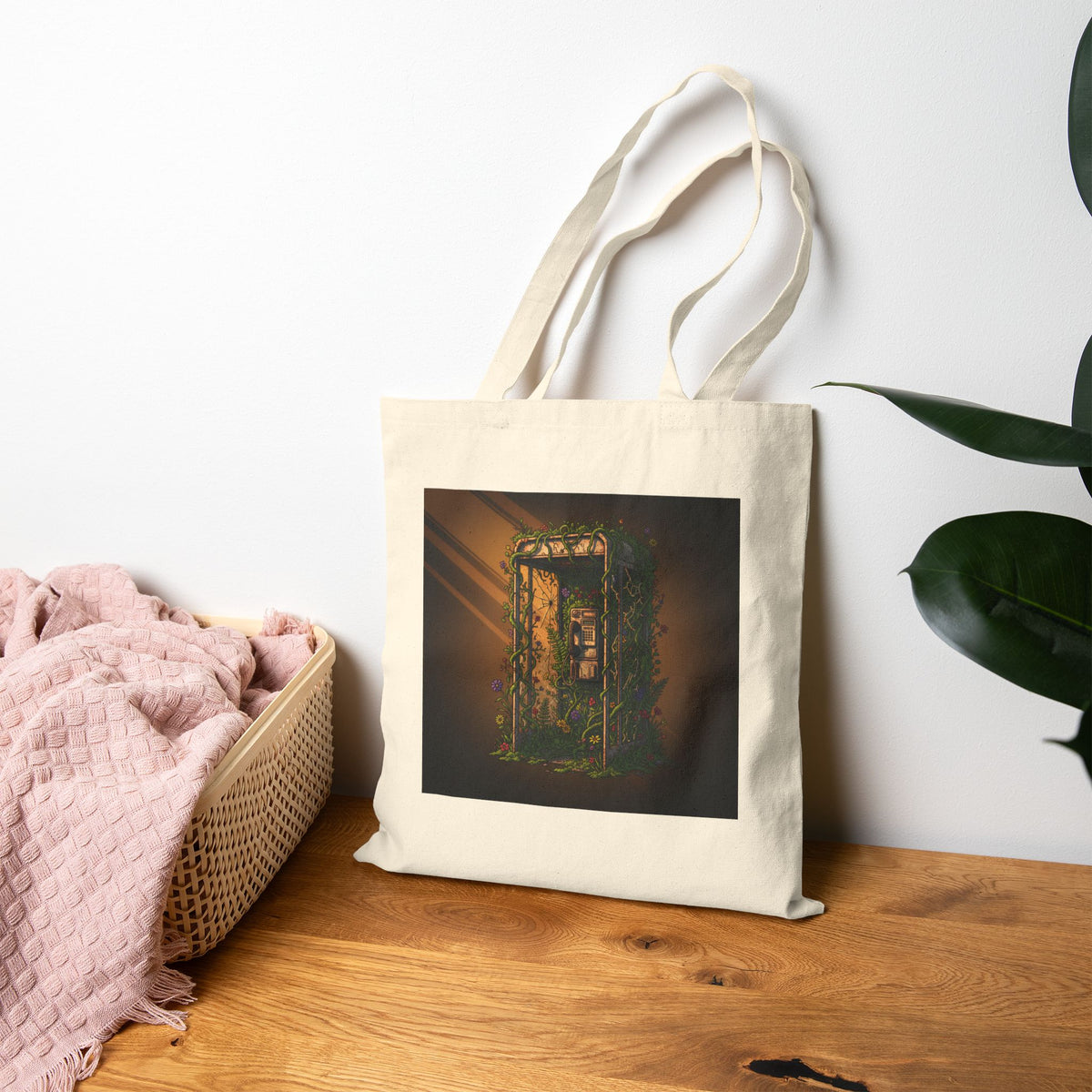 Overgrown Signal | Canvas Tote Bag