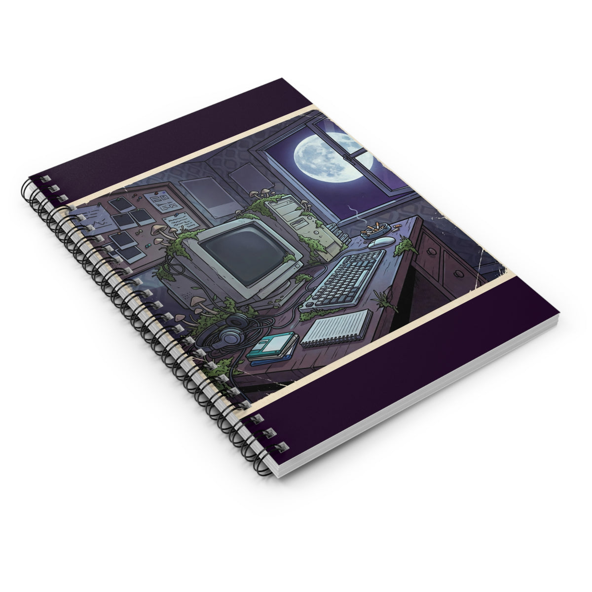 Midnight Terminal | Spiral Bound Notebook
