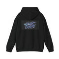 Cosmic Whale | Print on Back Hoodie