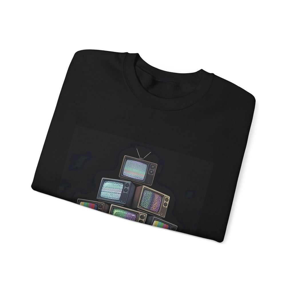 Stack of CRTs | Crewneck Sweatshirt