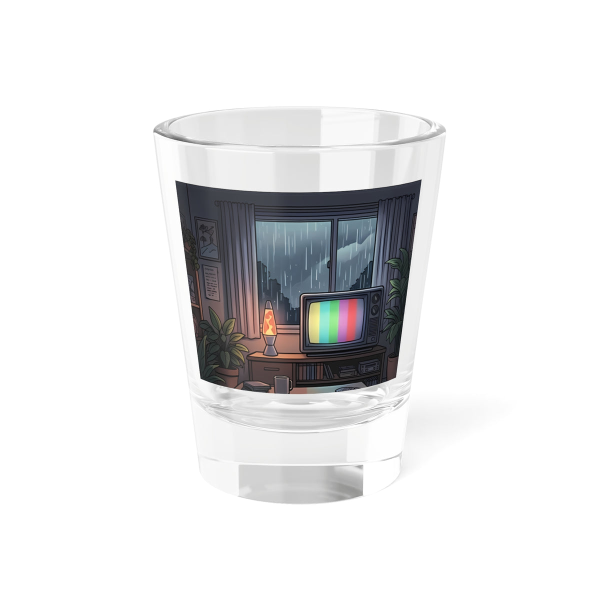 Rainy Night Broadcast | Shot Glass