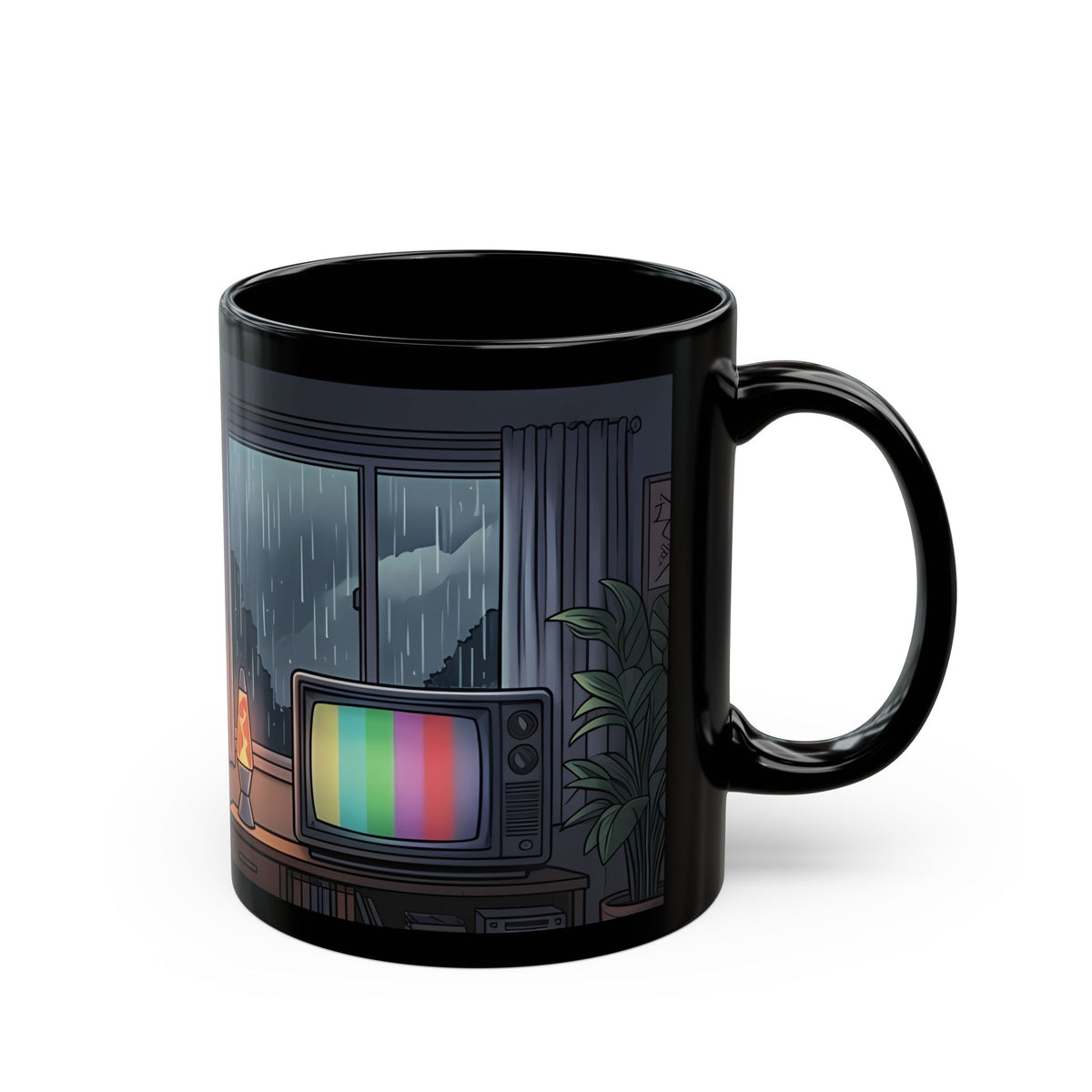 Rainy Night Broadcast | 11/15 oz Coffee Mug