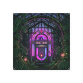 Jukebox Solarium | Square Fridge Magnet