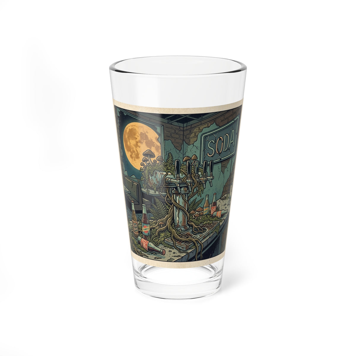 Overgrown Taproom | 16 oz Glass