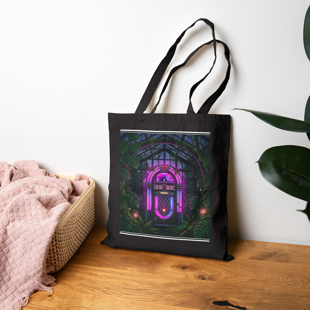 Jukebox Solarium | Canvas Tote Bag