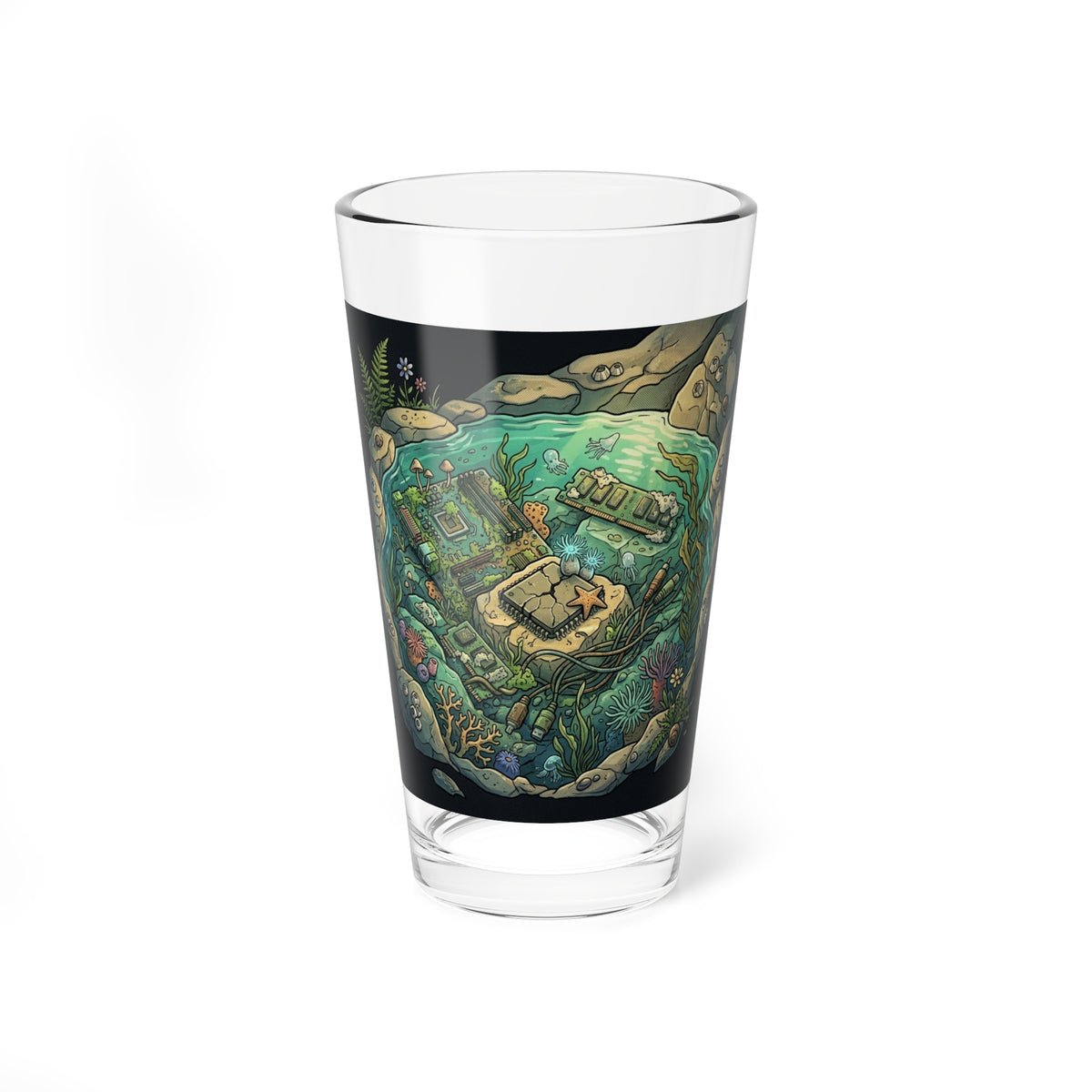 Tidal Mainboard | 16 oz Glass