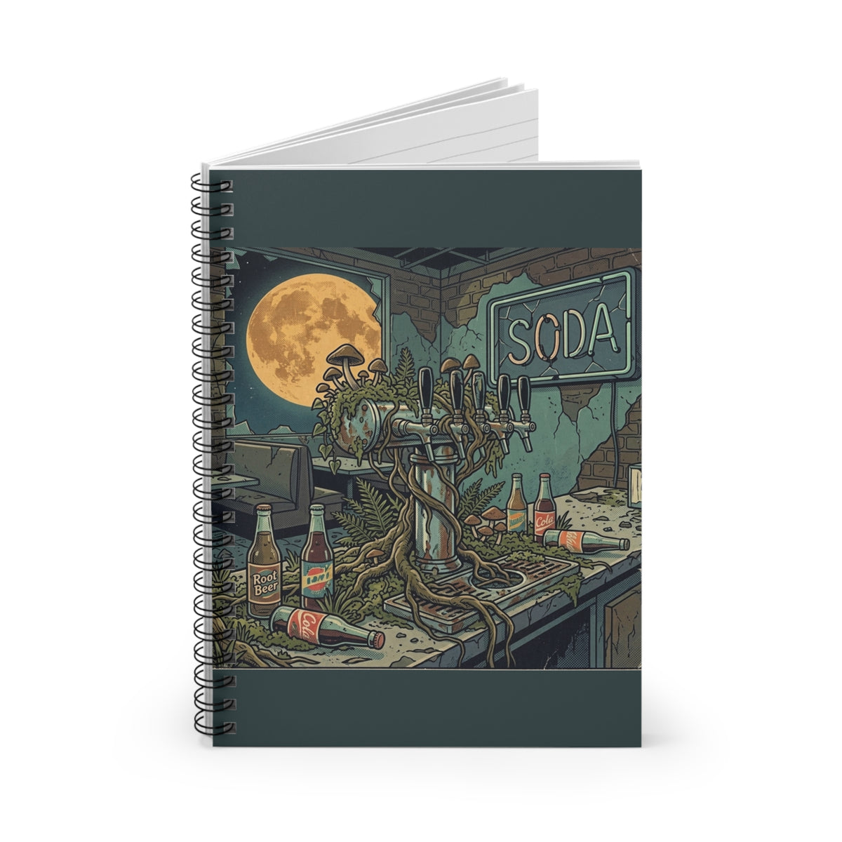 Overgrown Taproom | Spiral Bound Notebook
