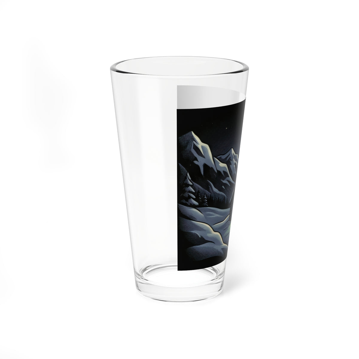 Static Cabin | 16 oz Glass
