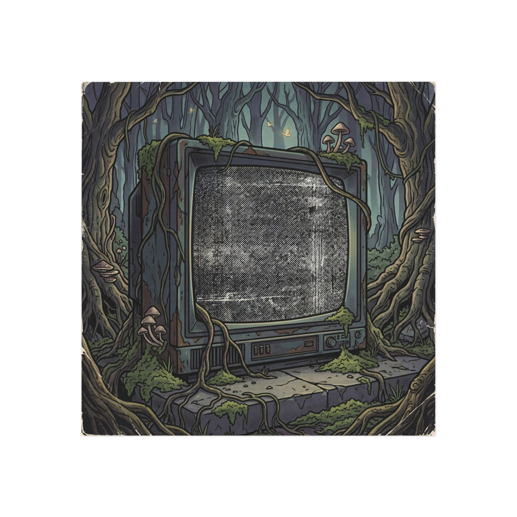 Forest Static | Square Fridge Magnet
