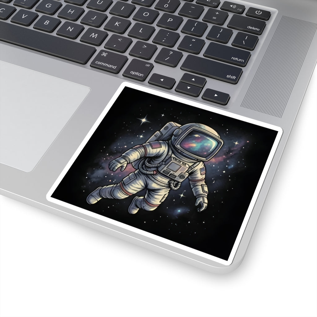 Floating Astronaut | Kiss-Cut Sticker