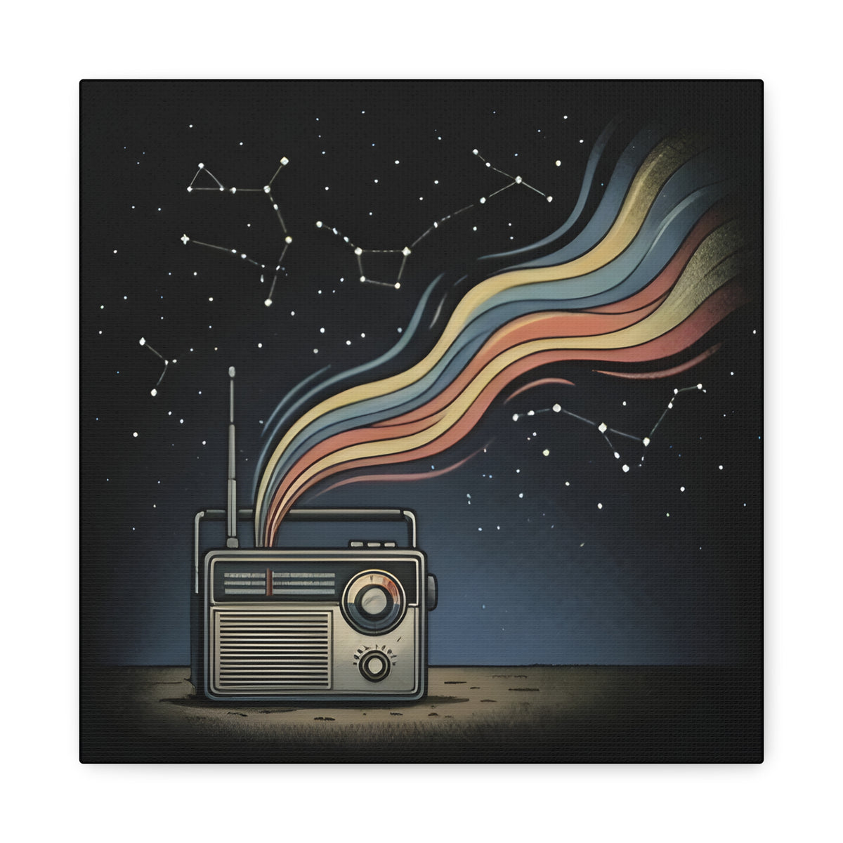 Radio Constellations | Matte Canvas