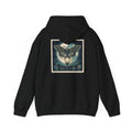 Circuit Moth | Print on Back Hoodie