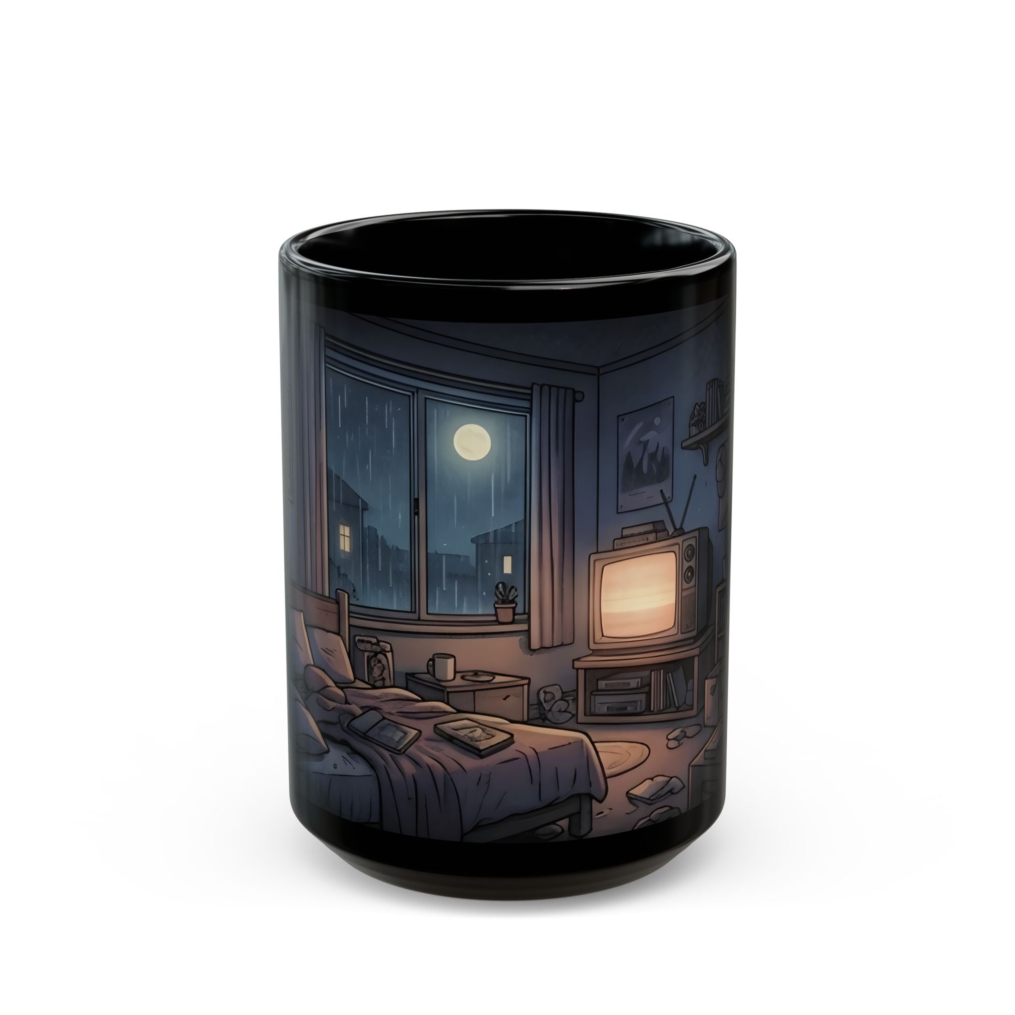 Rainy Bedroom | 11/15 oz Mug