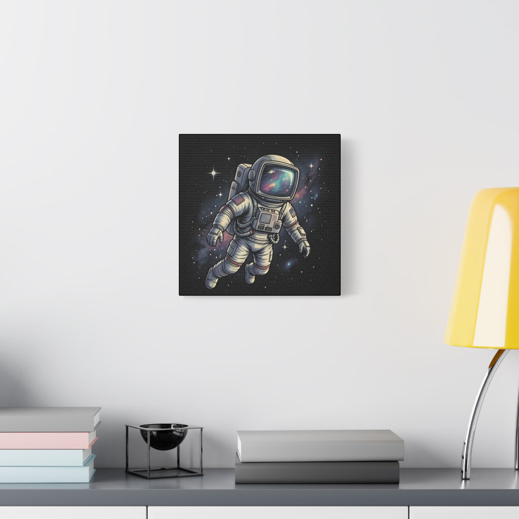Floating Astronaut | Matte Canvas