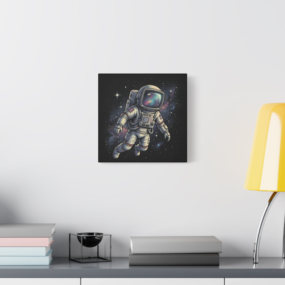 Floating Astronaut | Matte Canvas
