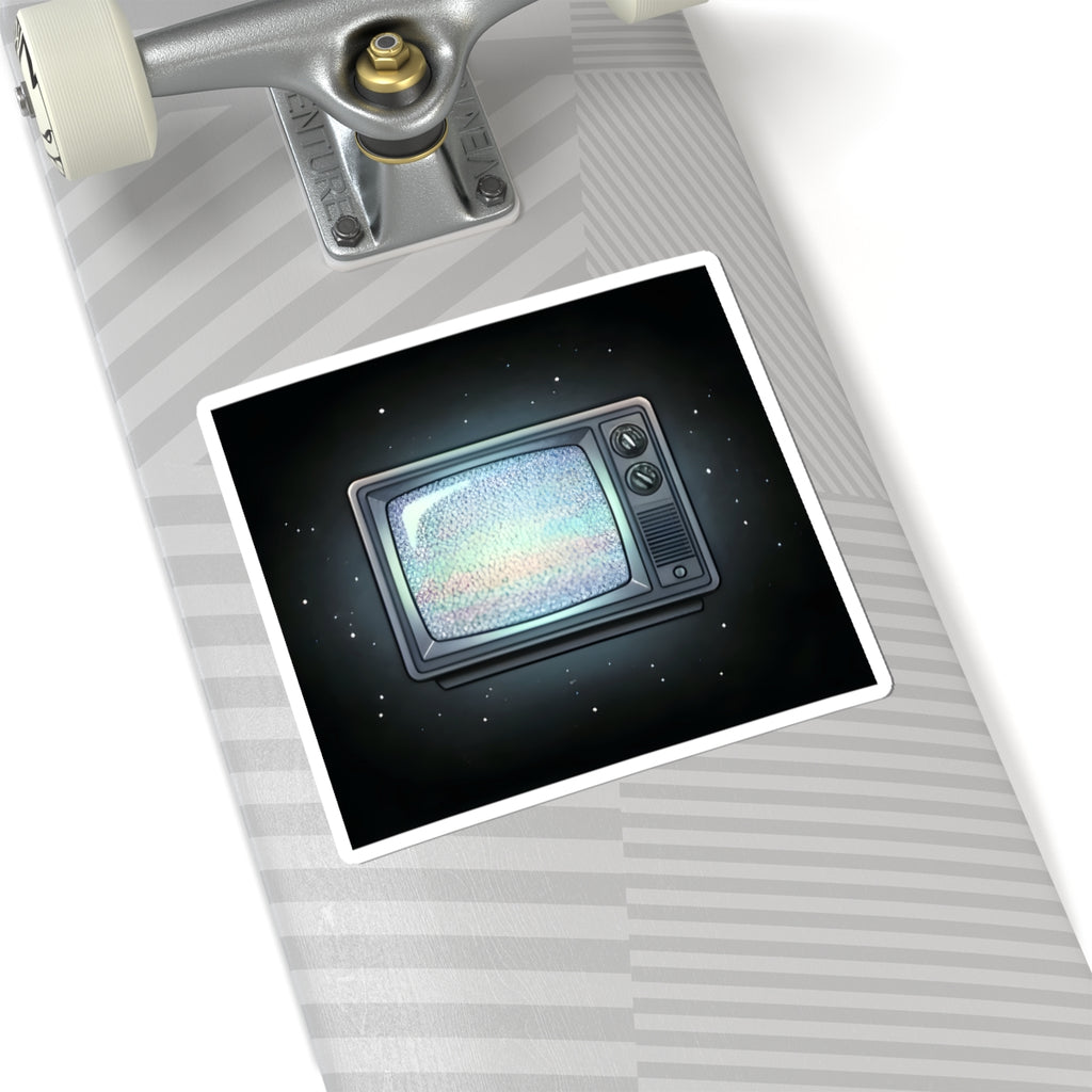 CRT Dreams | Kiss-Cut Vinyl, Vintage Television Decal
