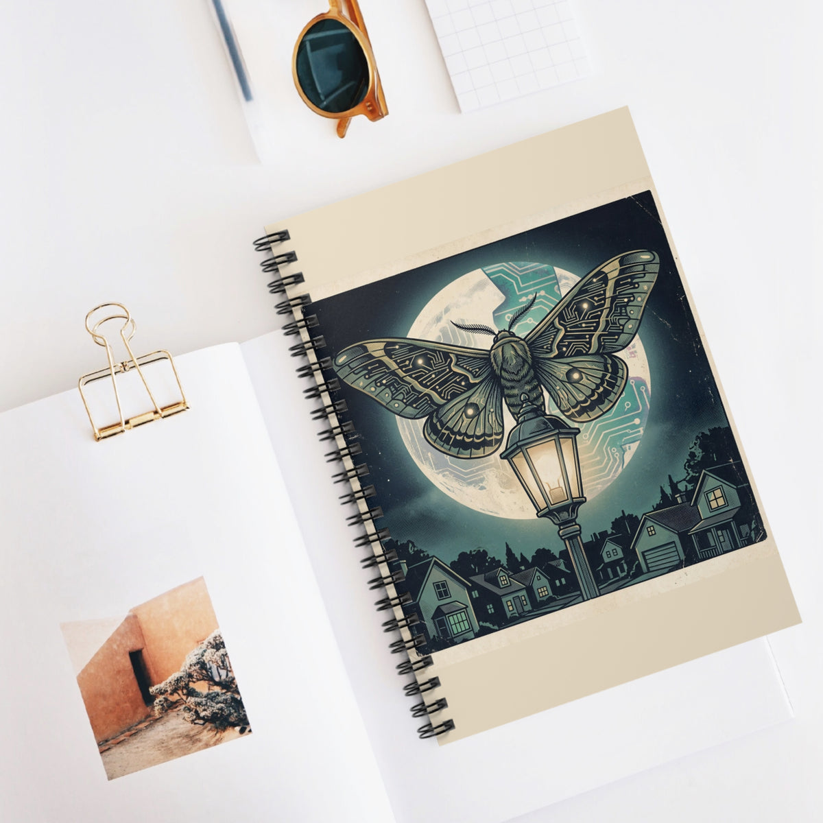 Circuit Moth | Spiral Bound Notebook