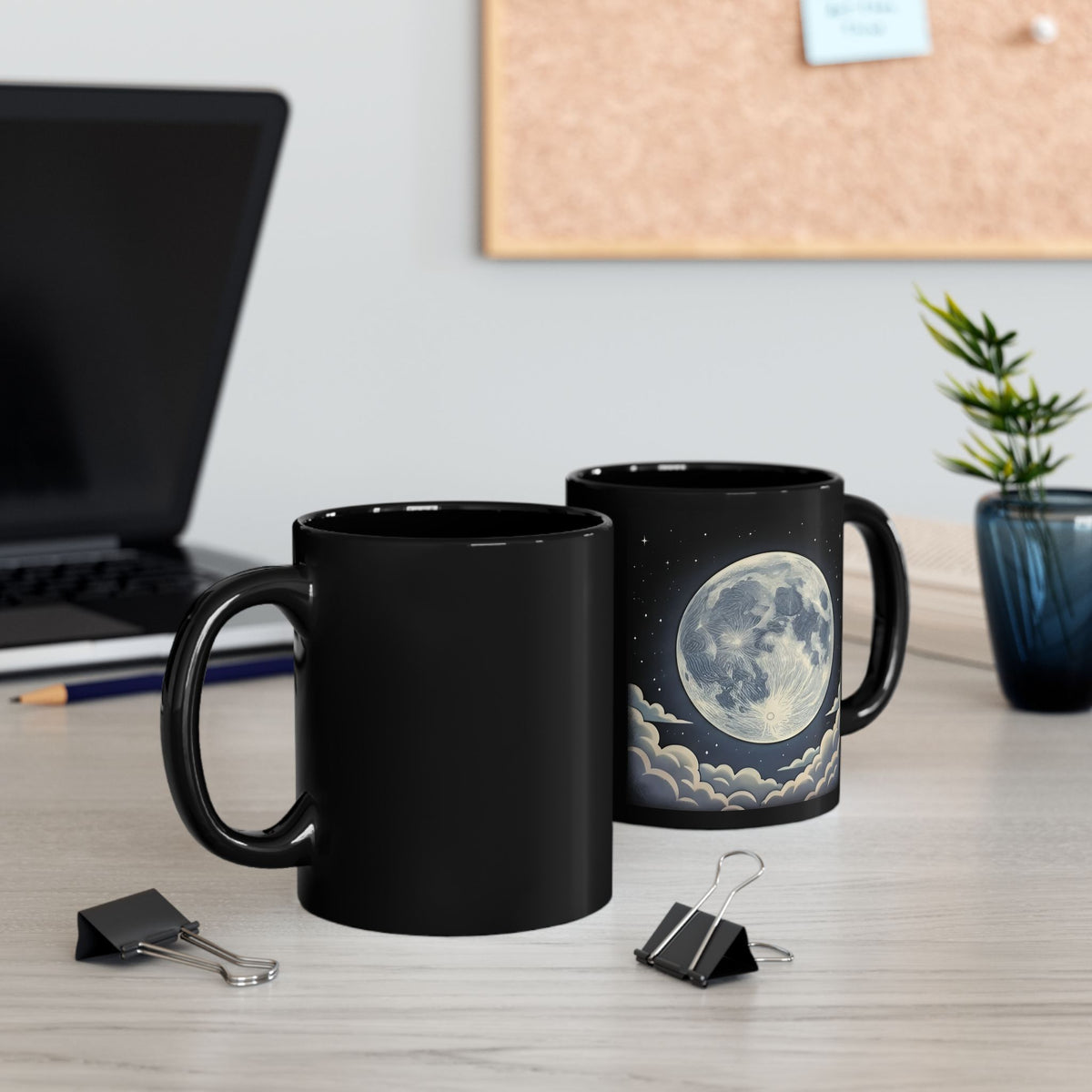 Static Moon | 11/15 oz Coffee Mug