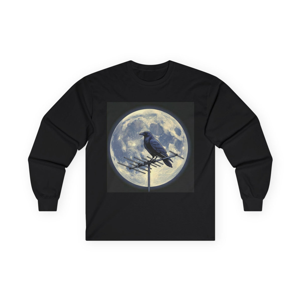 Crow on Antenna | Long Sleeve Shirt