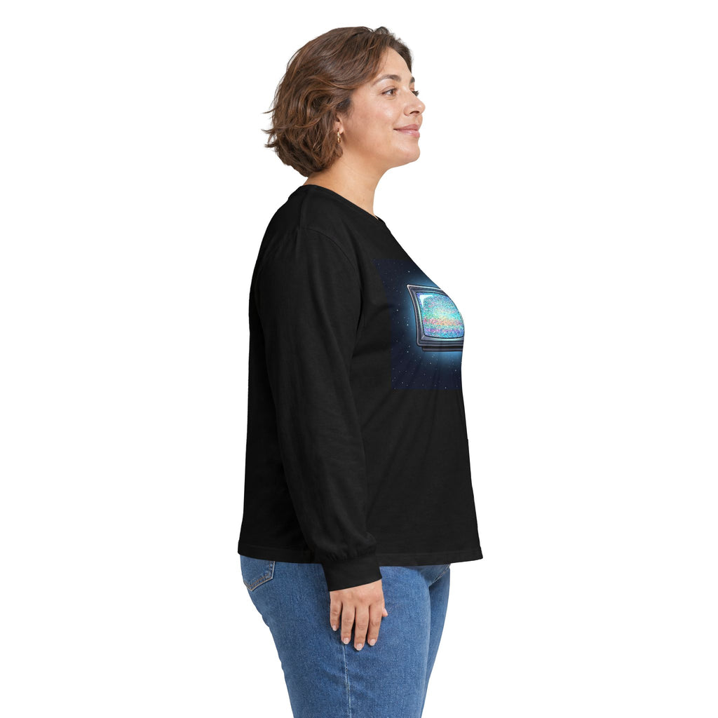 Deep Space Static | Long Sleeve Shirt