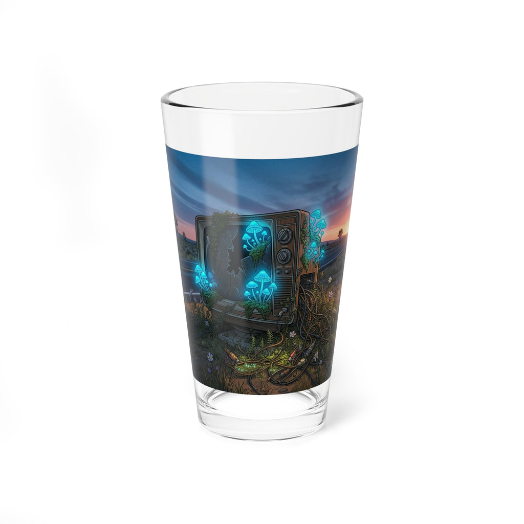 Sunset Static | 16 oz Glass