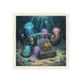 Underwater Dial | Square Fridge Magnet