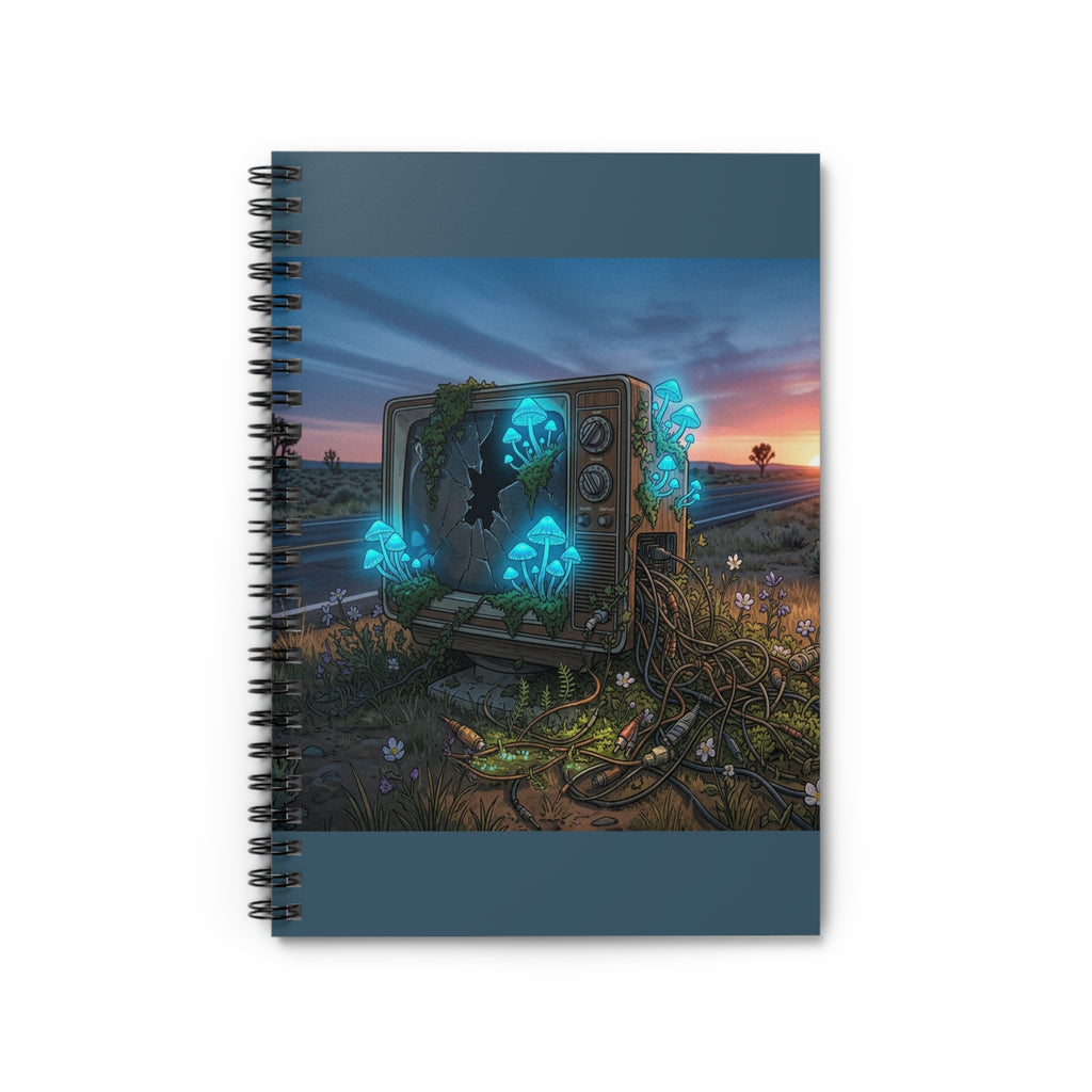 Sunset Static | Spiral Bound Notebook