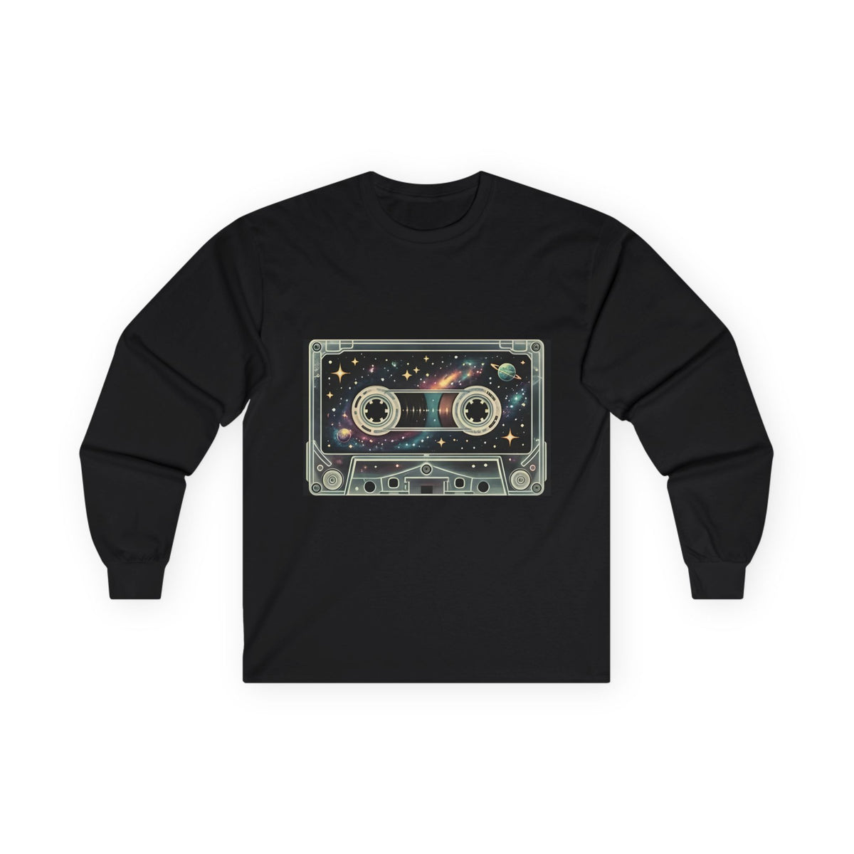 Galaxy Cassette Tape | Long Sleeve Shirt