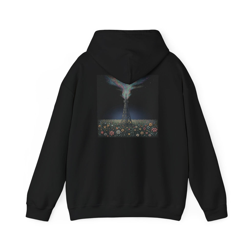Signal Field | Print on Back Hoodie