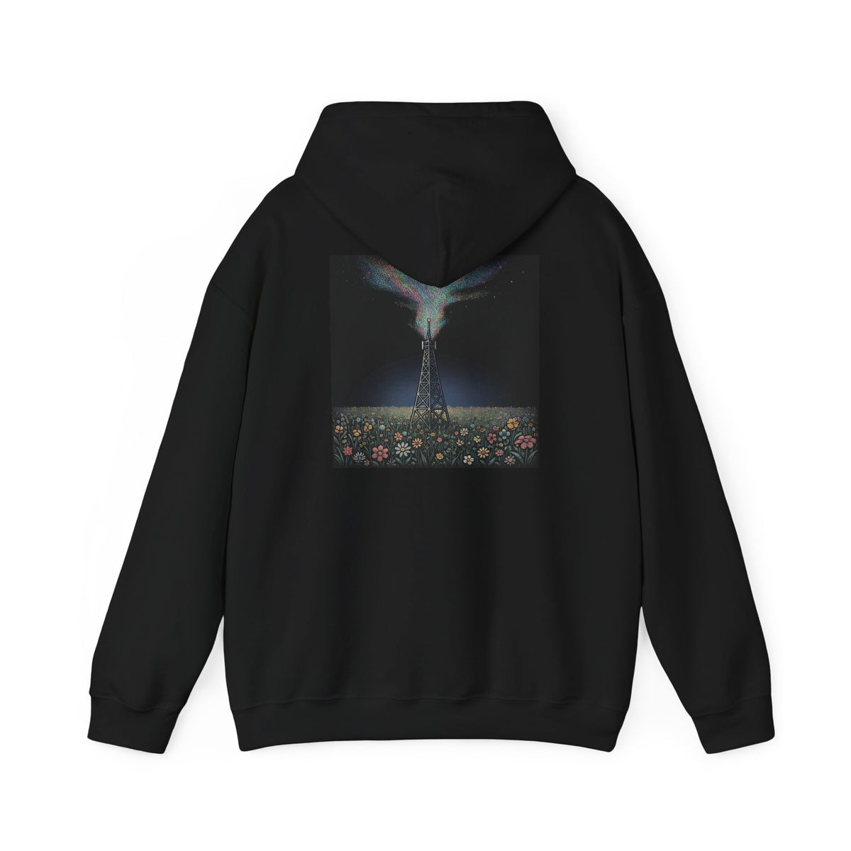 Signal Field | Print on Back Hoodie