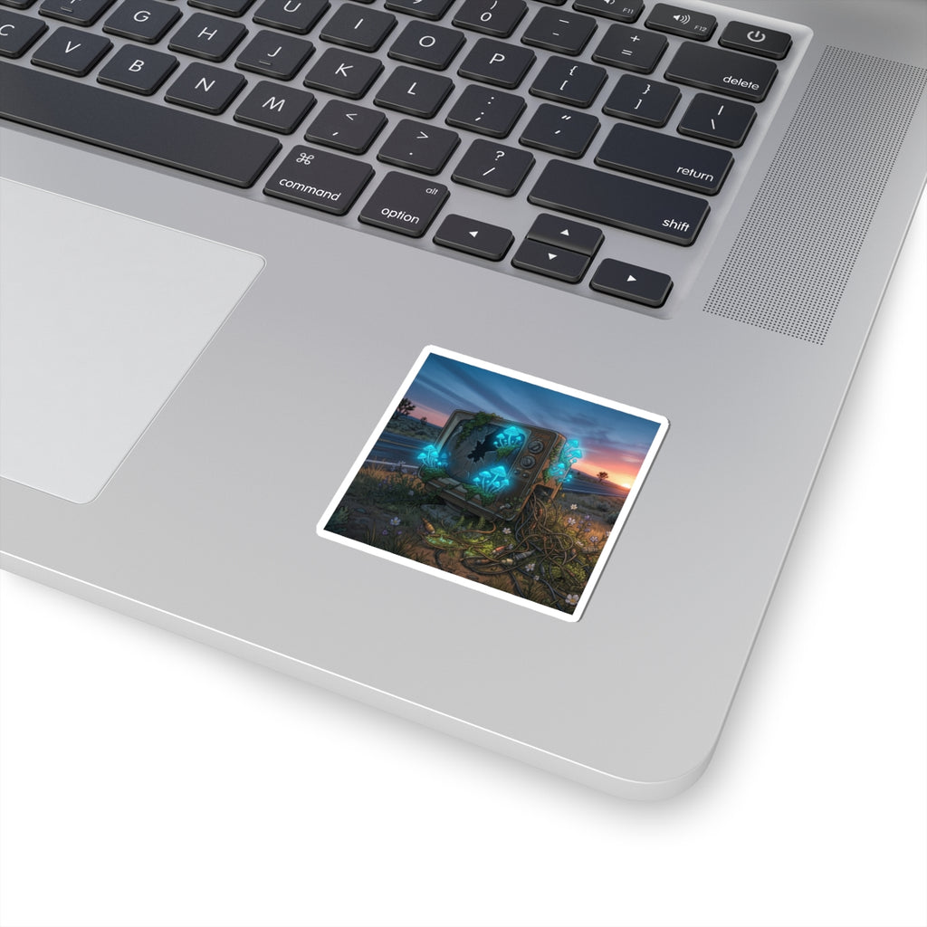 Sunset Static | Kiss-Cut Sticker