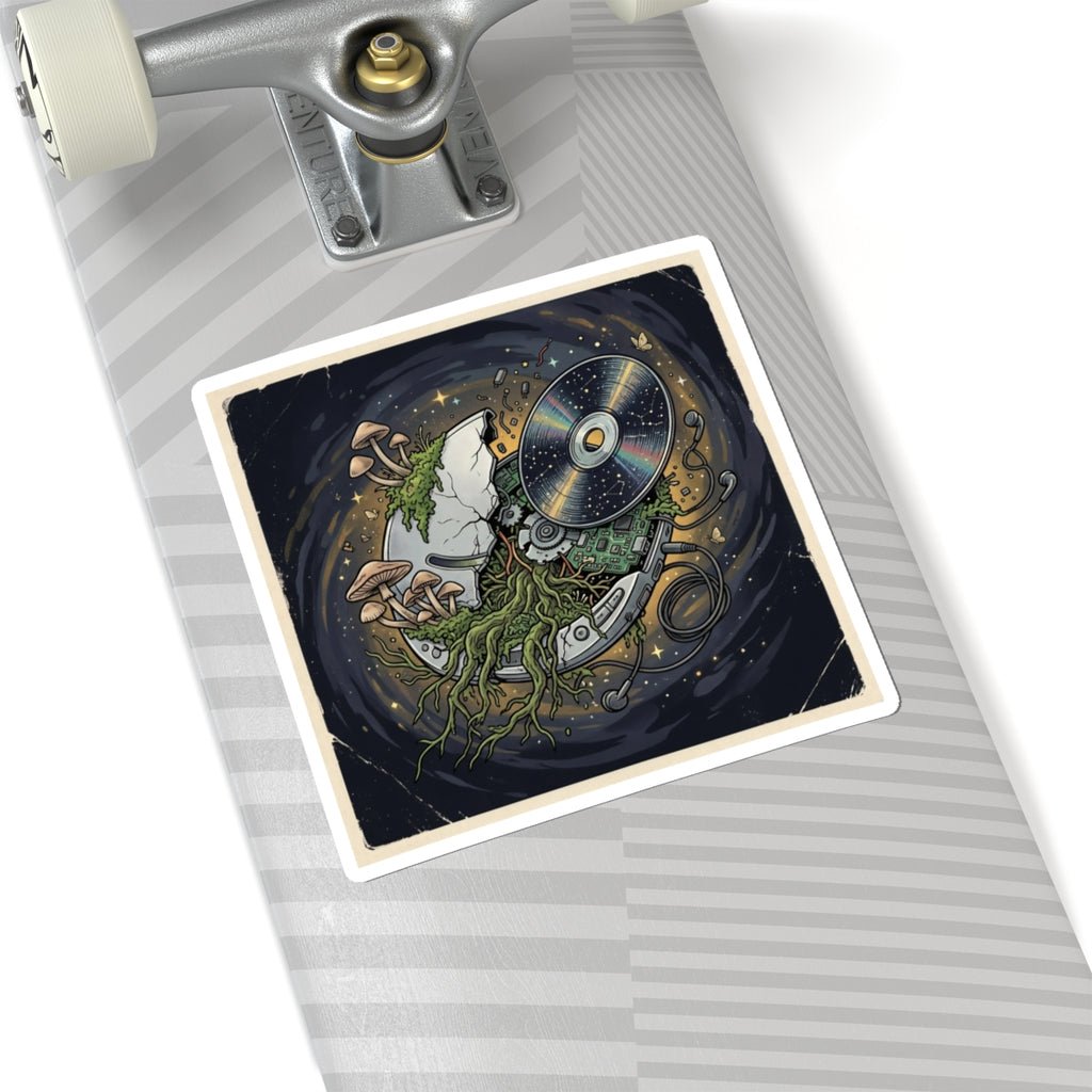 Galactic Compact | Kiss-Cut Sticker