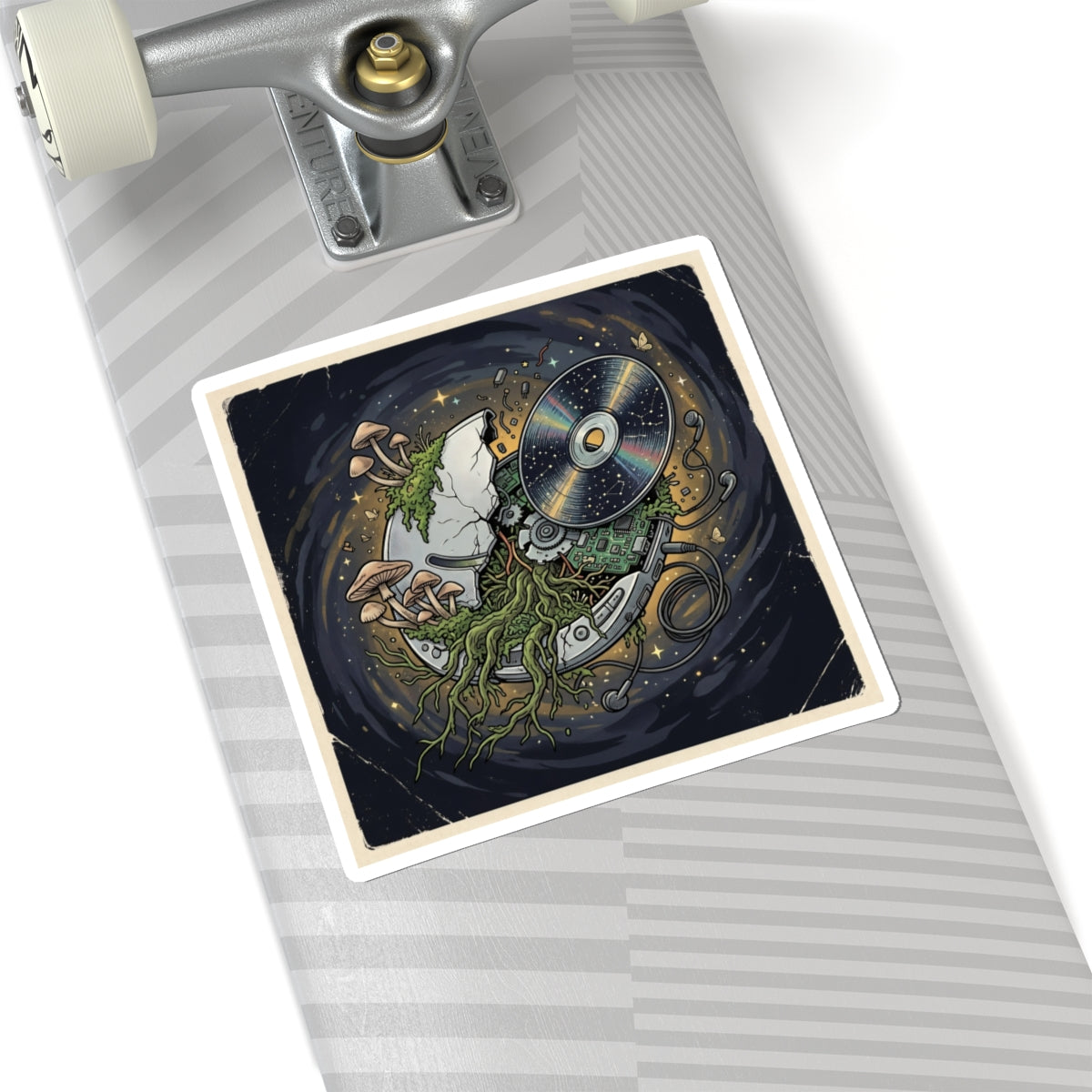 Galactic Compact | Kiss-Cut Sticker