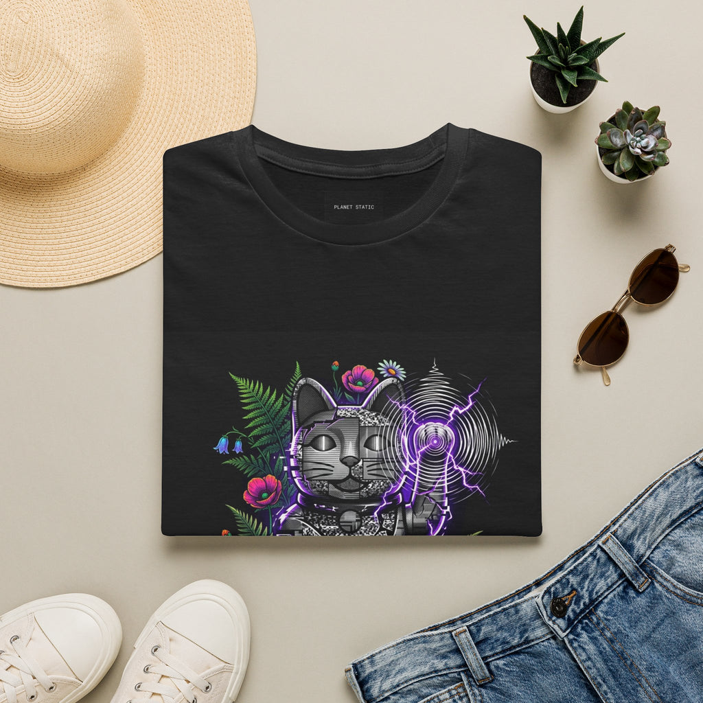Kinetic Static Cat | Unisex T-Shirt