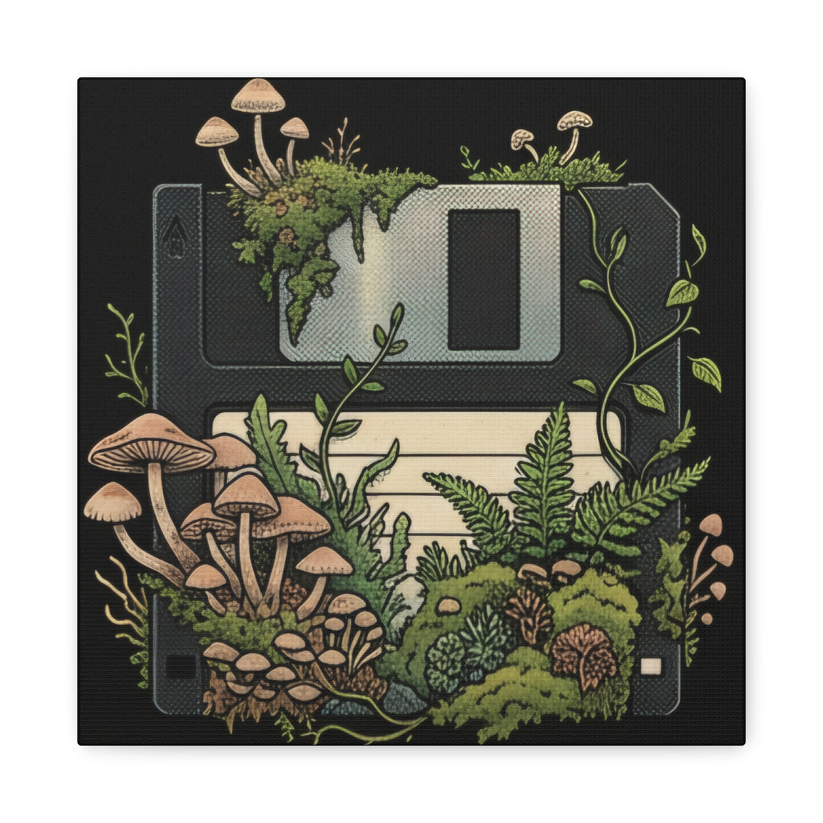 Floppy Disk | Matte Canvas