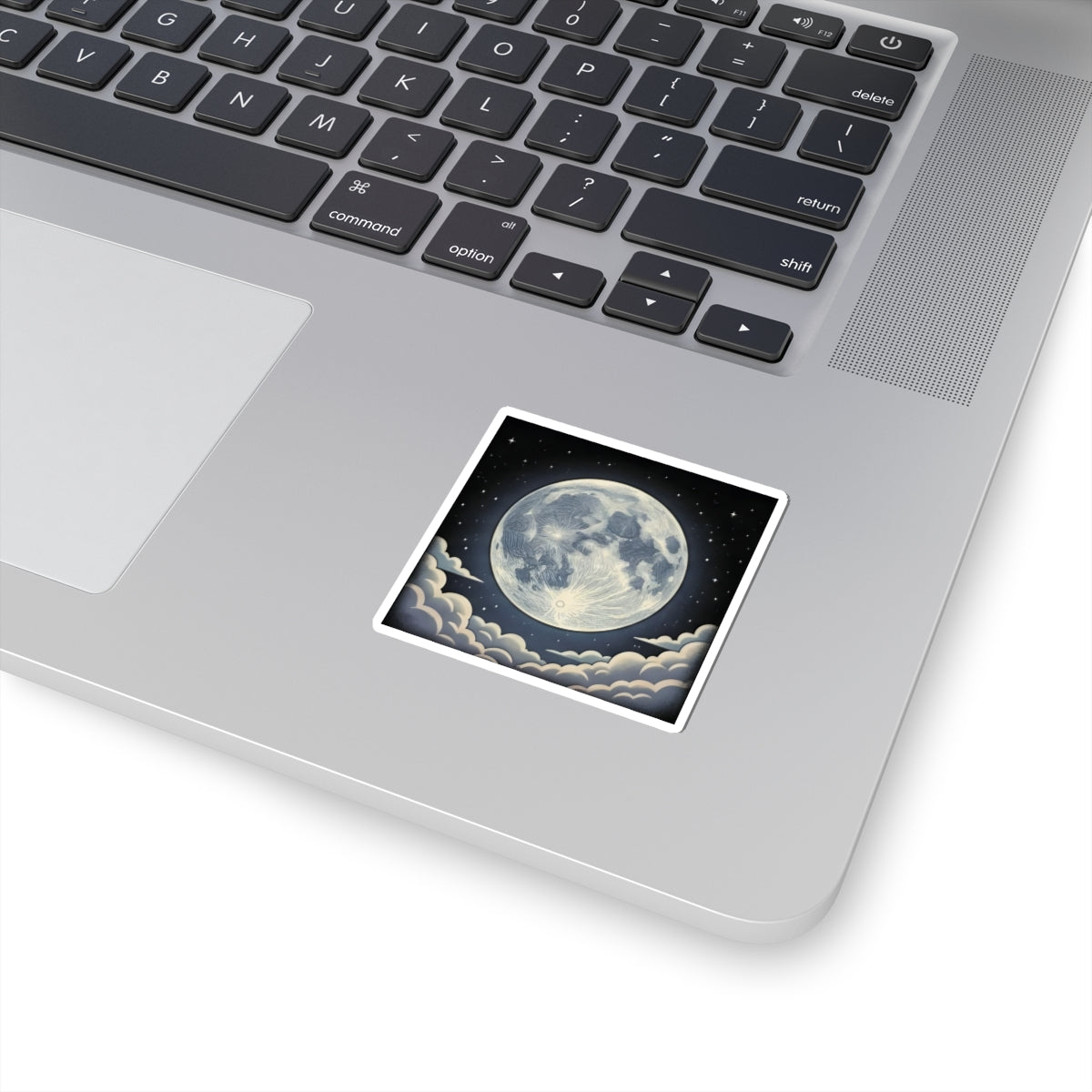 Static Moon | Kiss-Cut Sticker